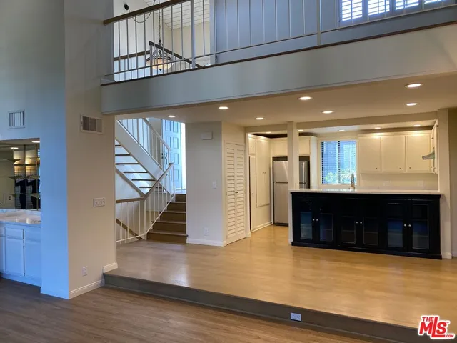 a view of a living room