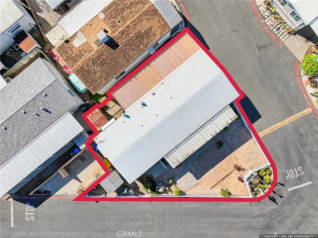 a view of a room with a window