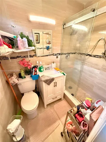 a bed room with a bed and a couch