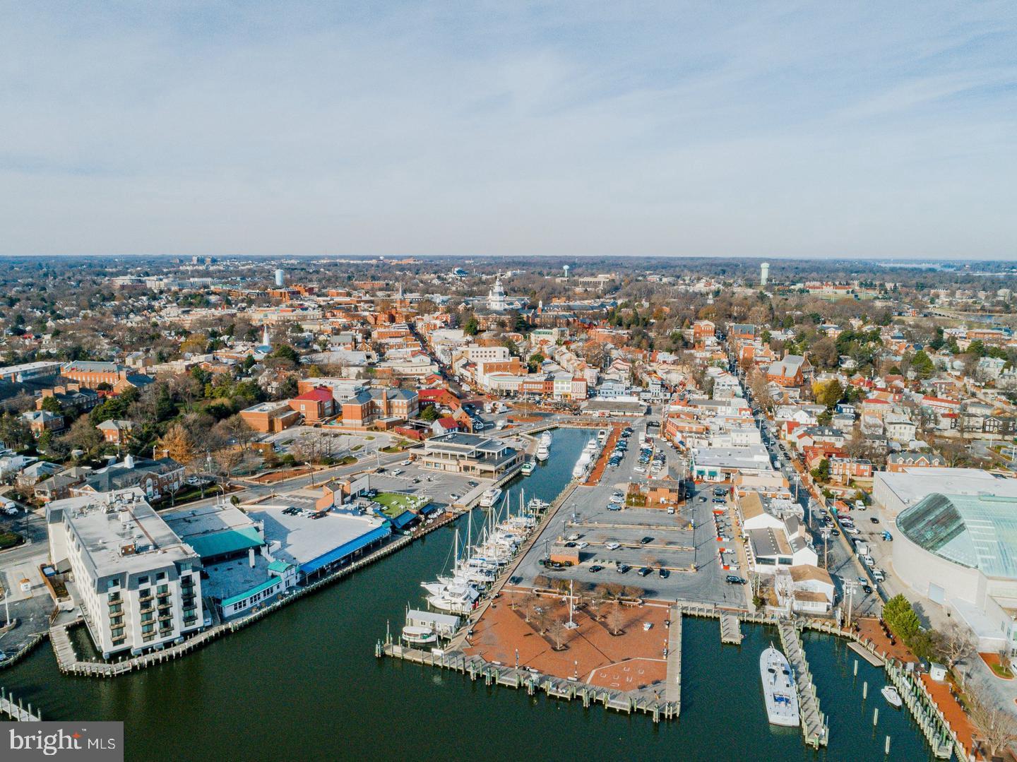 1 Tucker Street Annapolis, MD 21401 - Photo 33 of 46 an aerial view of a city