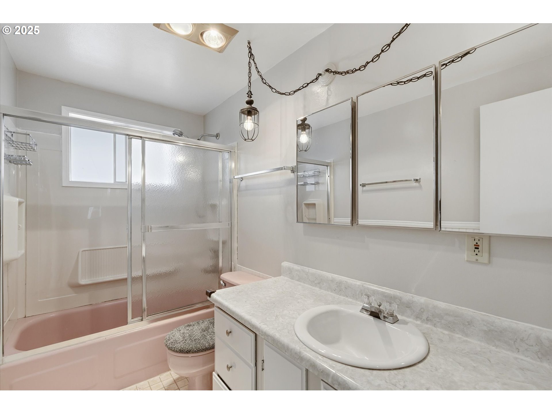 4514 L Place Seaview, WA 98644 - Photo 27 of 47 a bathroom with a sink shower and a mirror