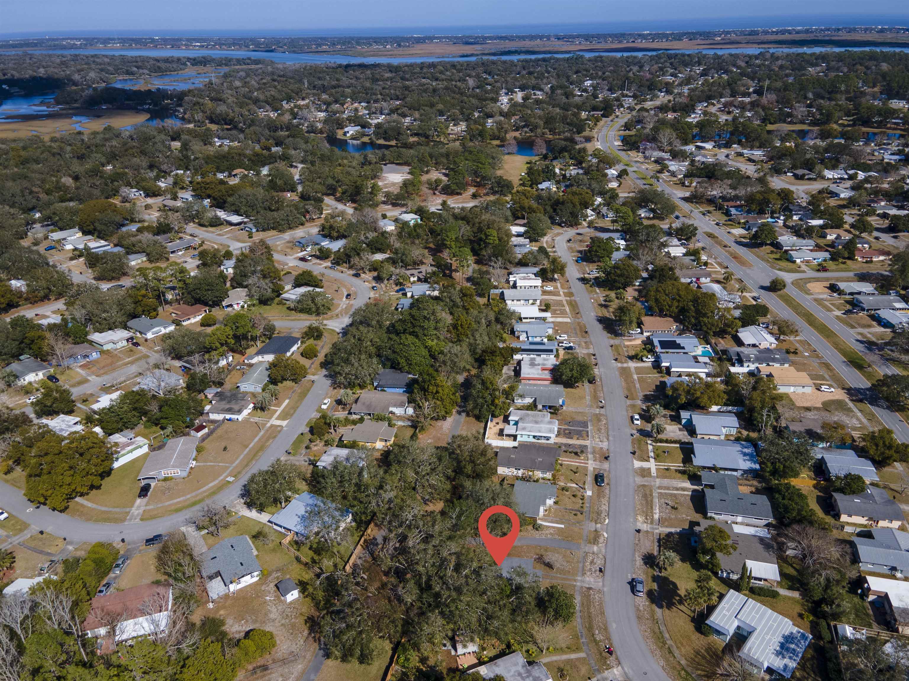 882 Palermo Road St. Augustine, FL 32086 - Photo 6 of 26 an aerial view of a city