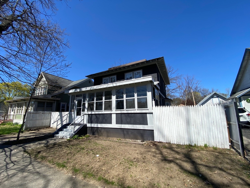 31 Freeman Terrace Springfield, MA 01104 - Photo 28 of 28 a view of a house with a wooden fence