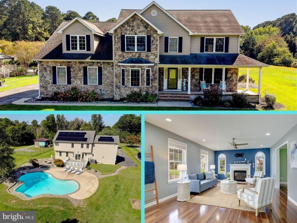 123 Bentons Pleasure Road Chester, MD 21619 - Photo 1 of 63 Stunning 4 bedroom home with pool on Kent Island