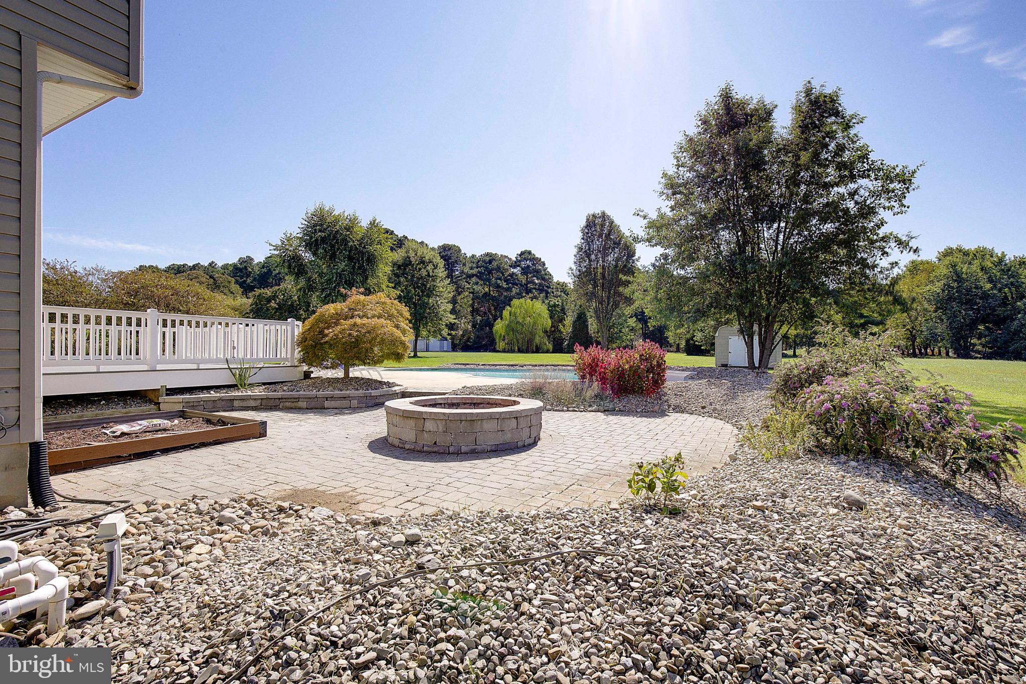 123 Bentons Pleasure Road Chester, MD 21619 - Photo 51 of 63 Patio retreat with fire pit.