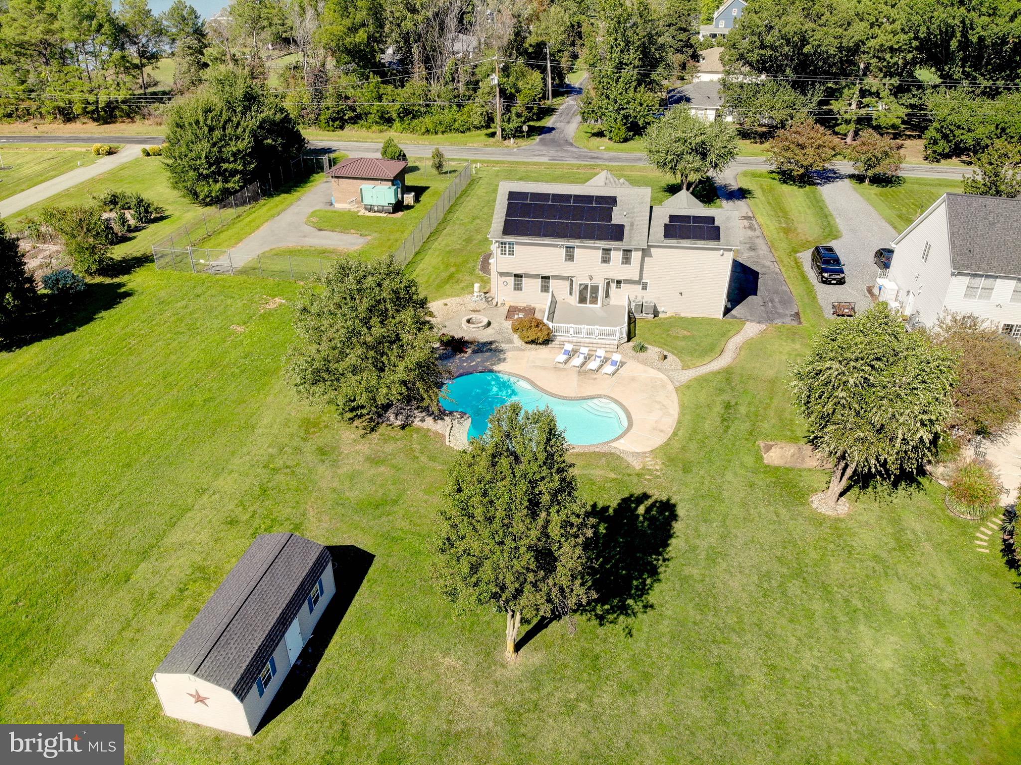 123 Bentons Pleasure Road Chester, MD 21619 - Photo 62 of 63 a view of yard with swimming pool