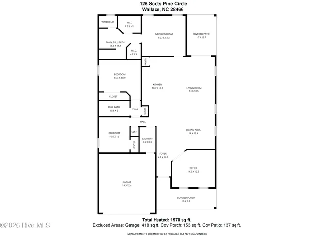 $400,000 | 125 Scots Pine Circle, Wallace, NC 28466