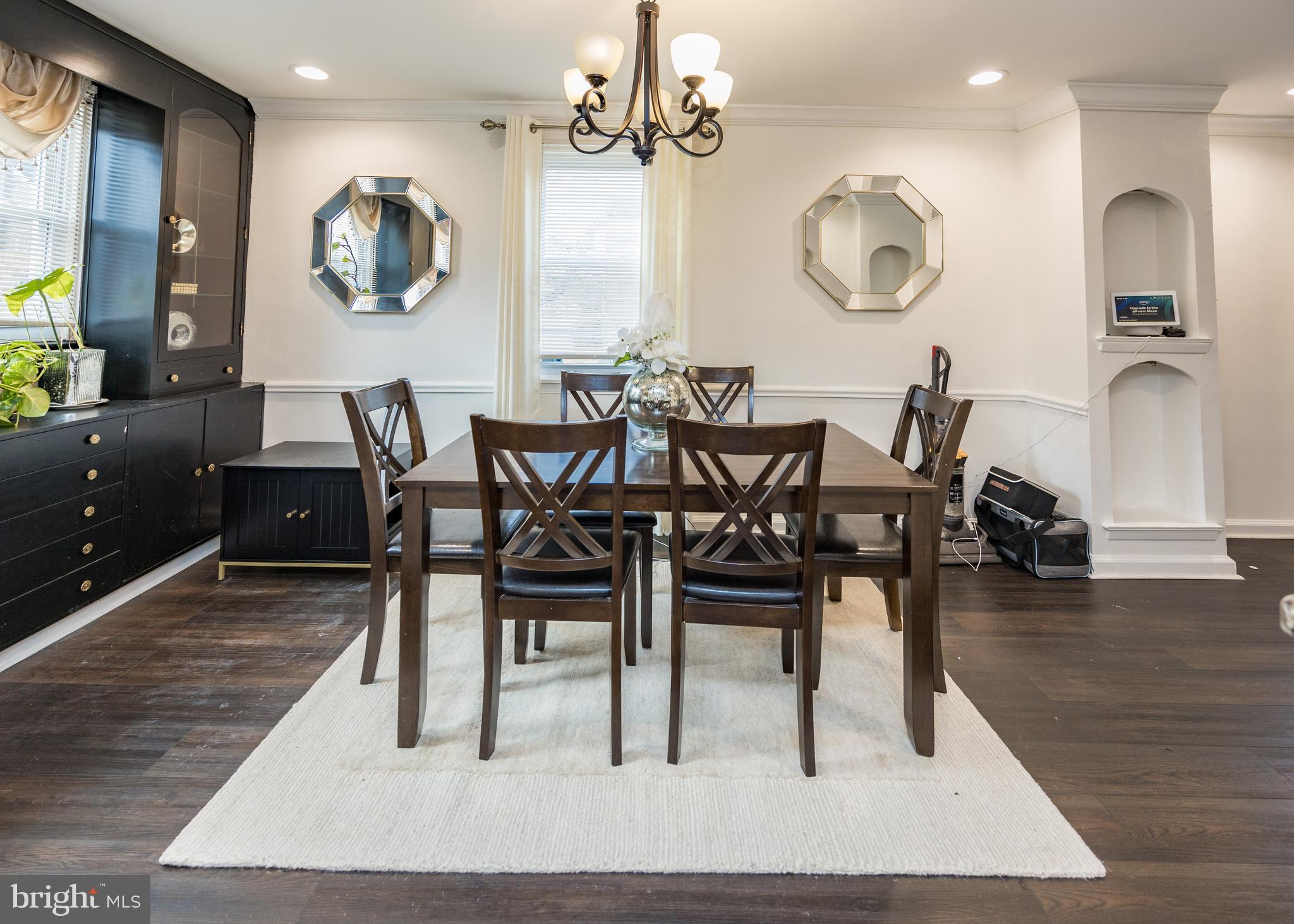 800 Disston Street Philadelphia, PA 19111 - Photo 9 of 51 a view of a dining room with furniture and wooden floor