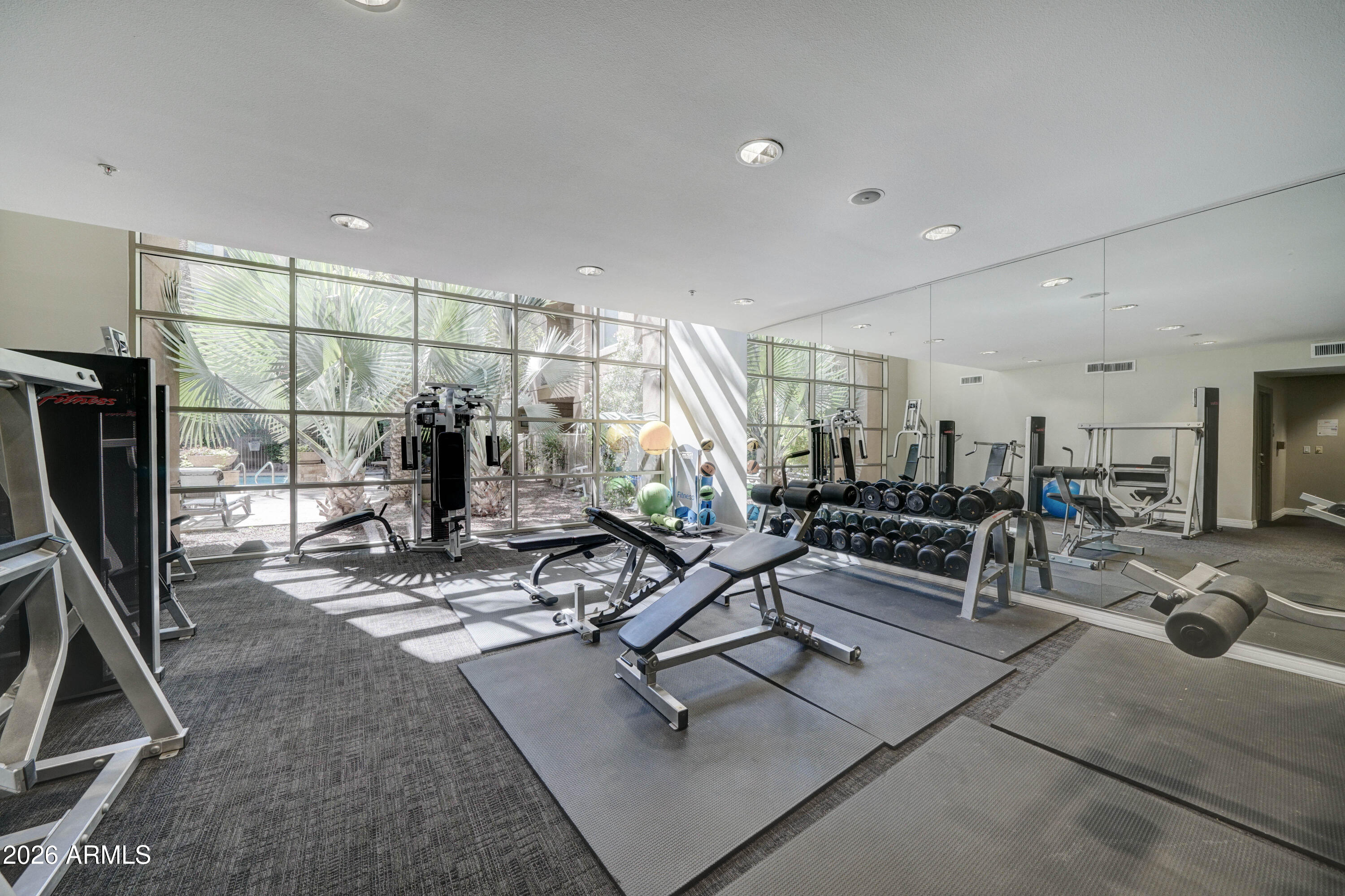 1701 East Colter Street, Unit 308 Phoenix, AZ 85016 - Photo 39 of 67 a view of a room with gym equipment
