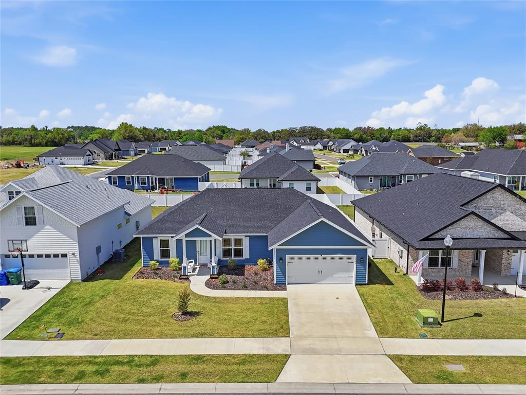 2168 Southwest 245th Terrace Newberry, FL 32669 - Photo 3 of 34 an aerial view of a house with a big yard