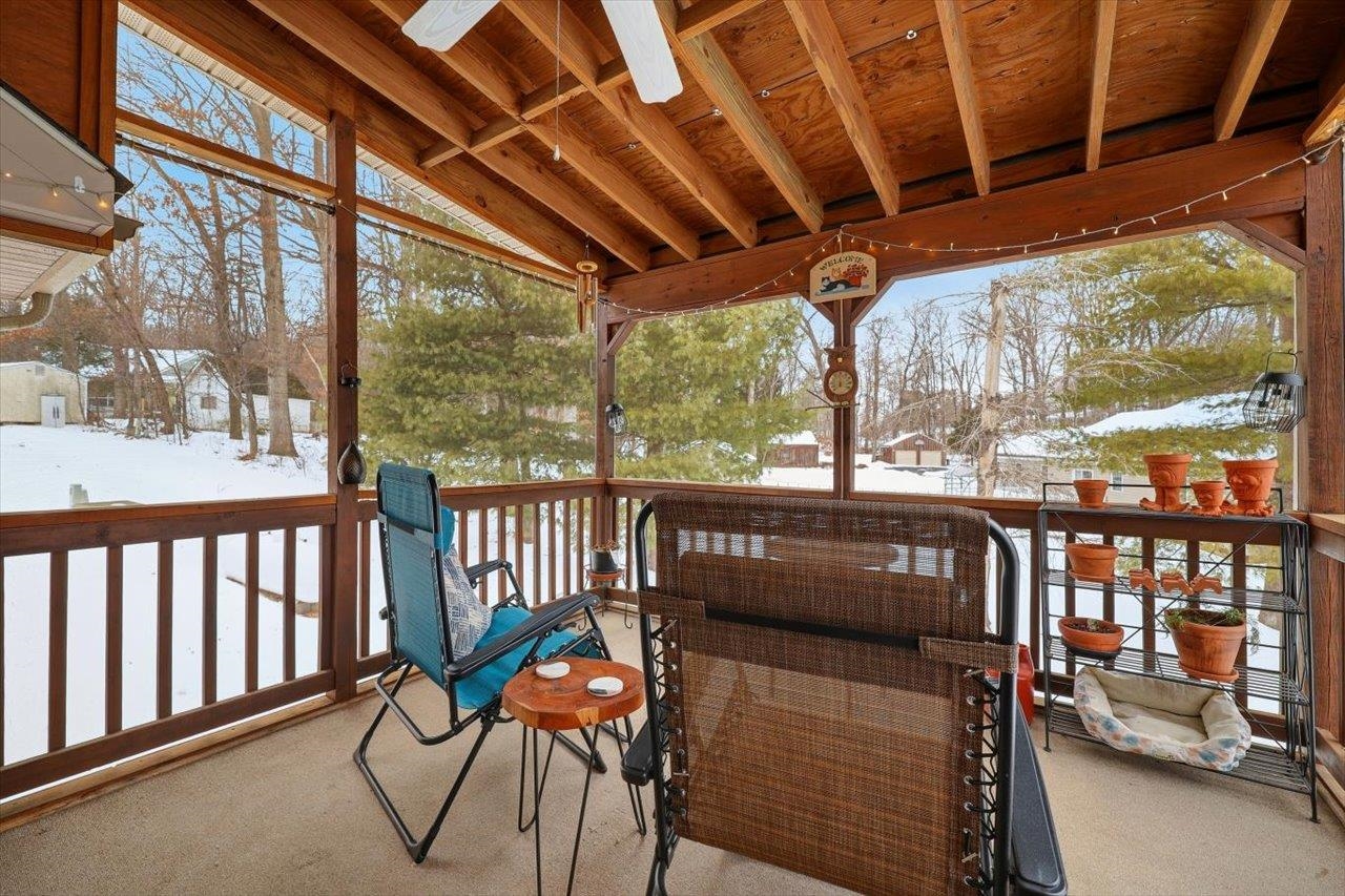 41 Long Bow Road Waynesboro, VA 22980 - Photo 33 of 45 a view of porch with a bench