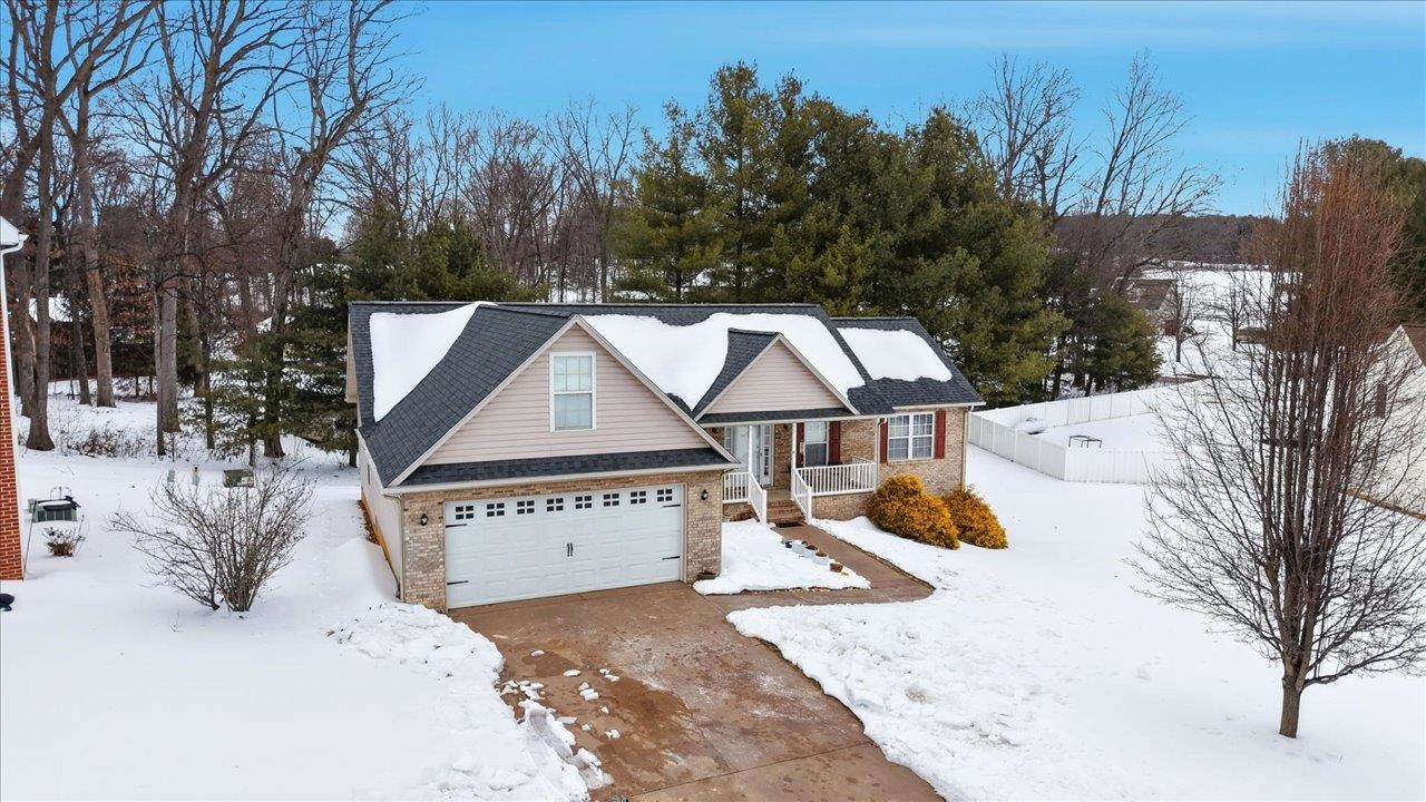 41 Long Bow Road Waynesboro, VA 22980 - Photo 41 of 45 a view of a house with a snow in the yard