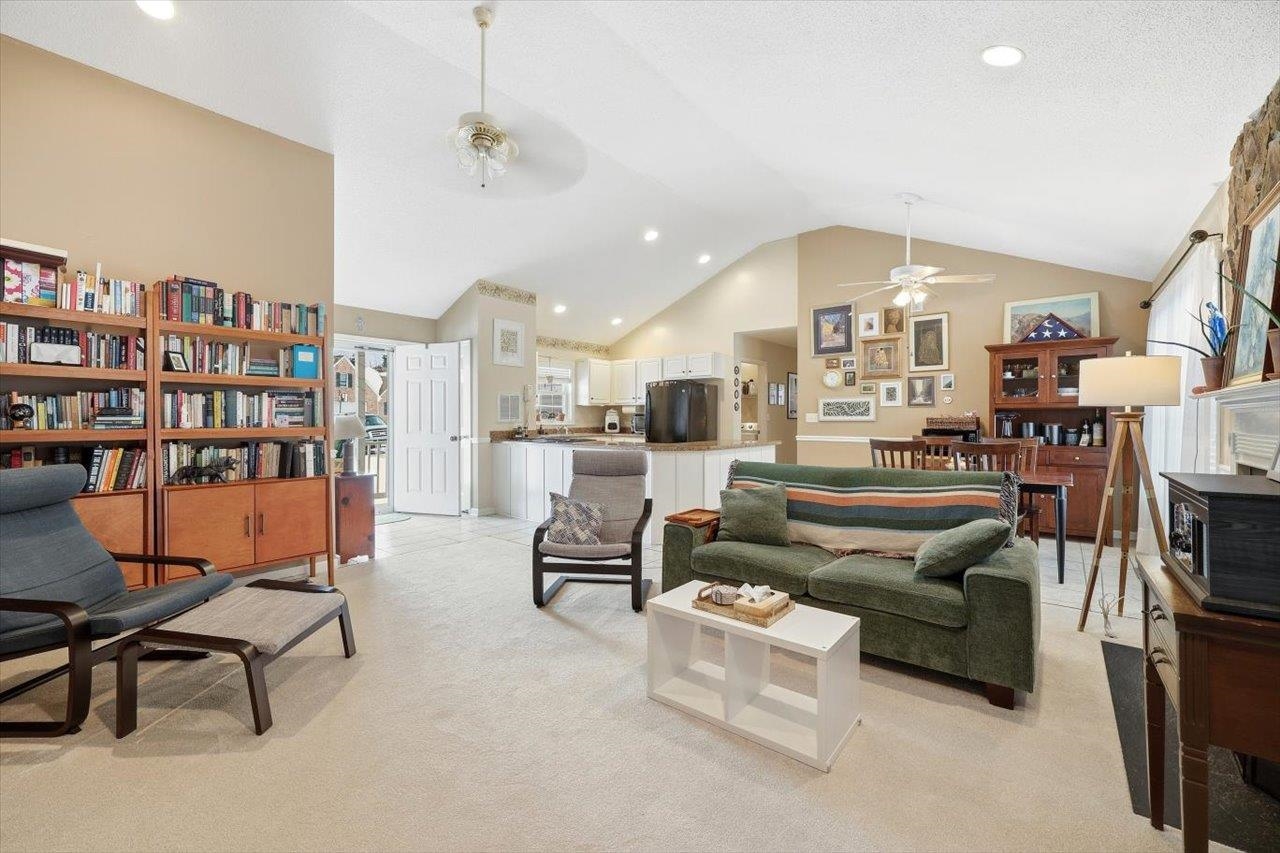 41 Long Bow Road Waynesboro, VA 22980 - Photo 8 of 45 a living room with furniture and a fireplace