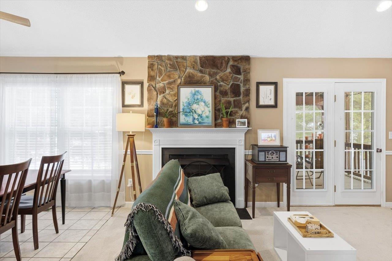 41 Long Bow Road Waynesboro, VA 22980 - Photo 10 of 45 a living room with furniture and a fireplace