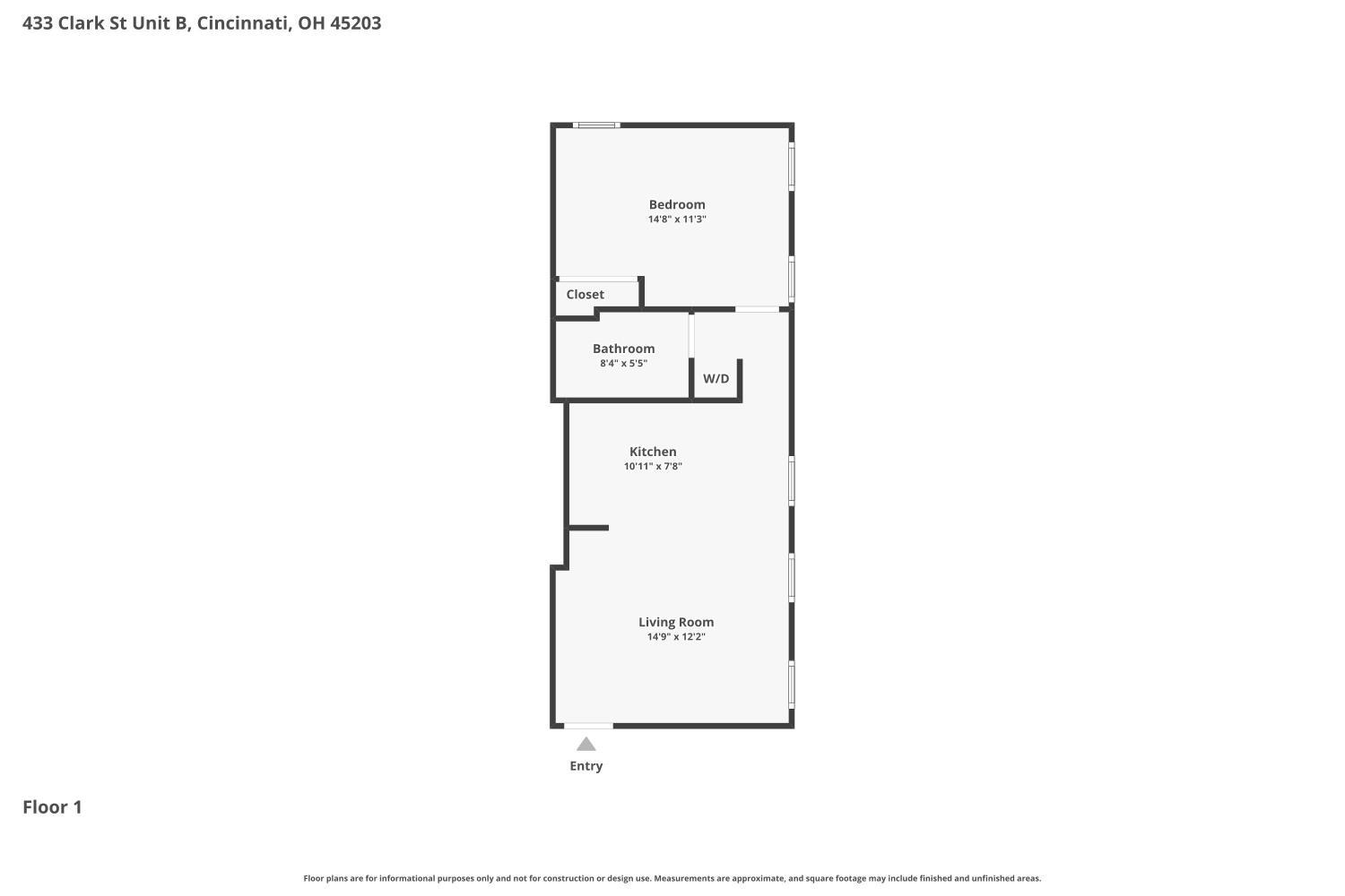 433 Clark Street, Unit B Cincinnati, OH 45203 - Photo 28 of 28