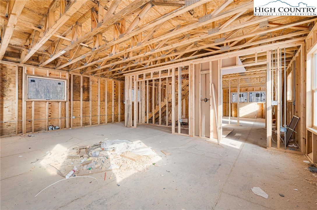 324 Allen Snyder Road Trade, TN 37691 - Photo 27 of 37 a view of a hallway with wooden walls