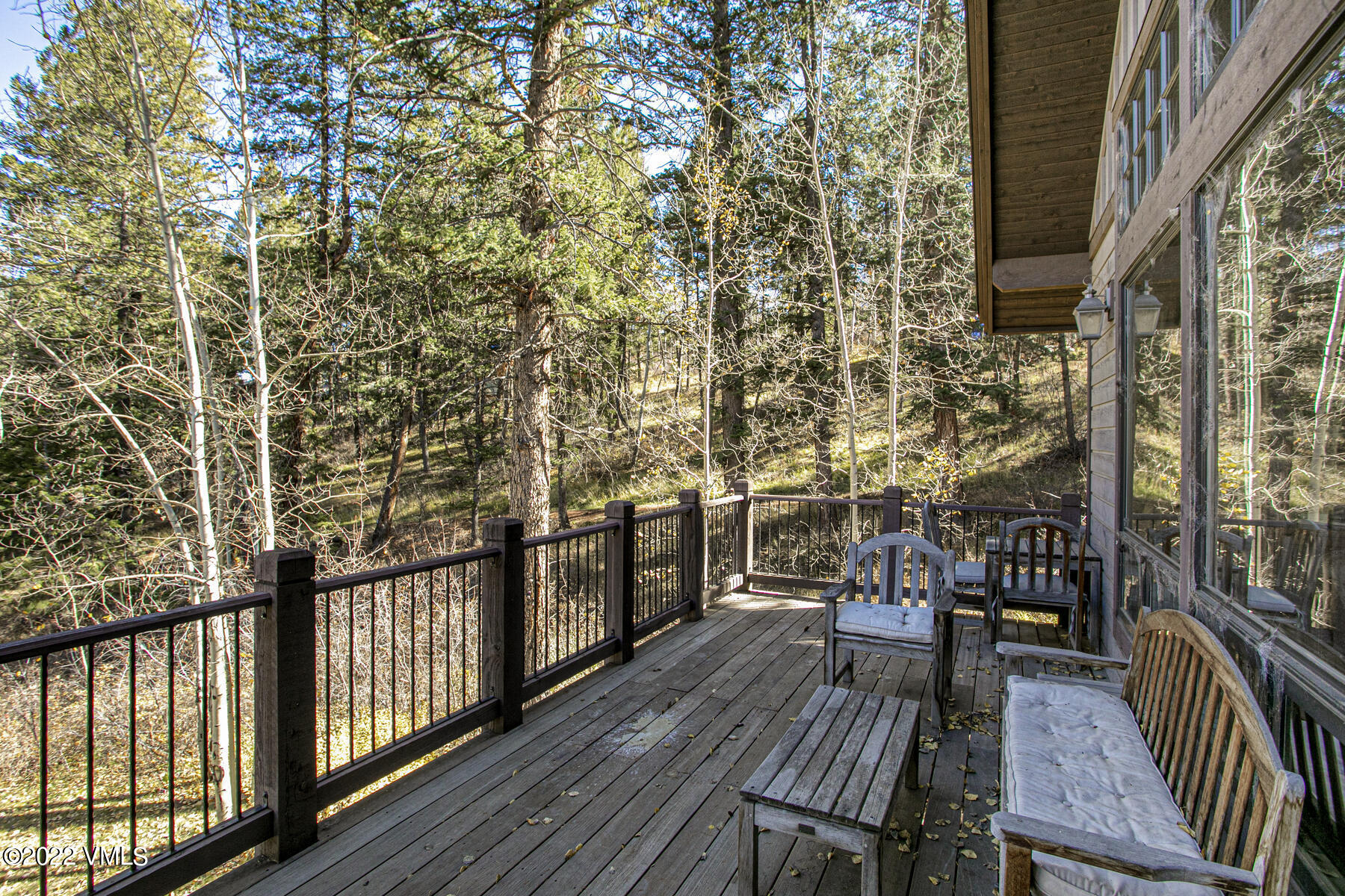 400 Red Draw Edwards, CO 81632 - Photo 22 of 49 a view of balcony with wooden floor and outdoor seating