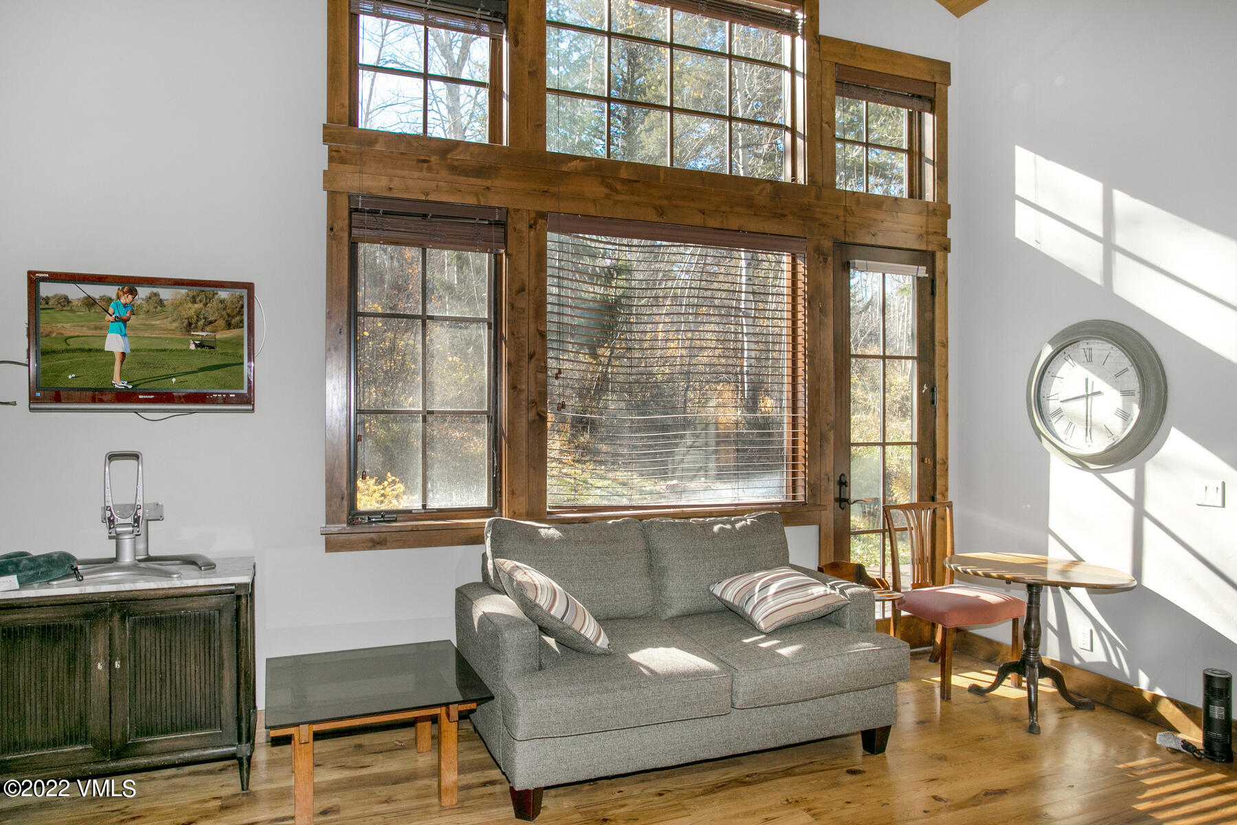 400 Red Draw Edwards, CO 81632 - Photo 29 of 49 a living room with furniture a flat screen tv and a large window