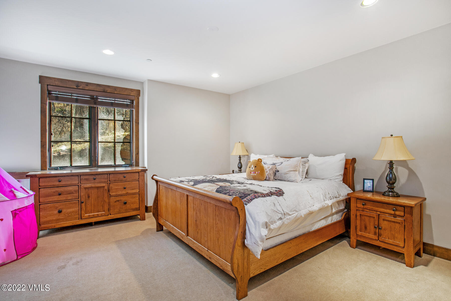 400 Red Draw Edwards, CO 81632 - Photo 32 of 49 a bedroom with a bed and a window