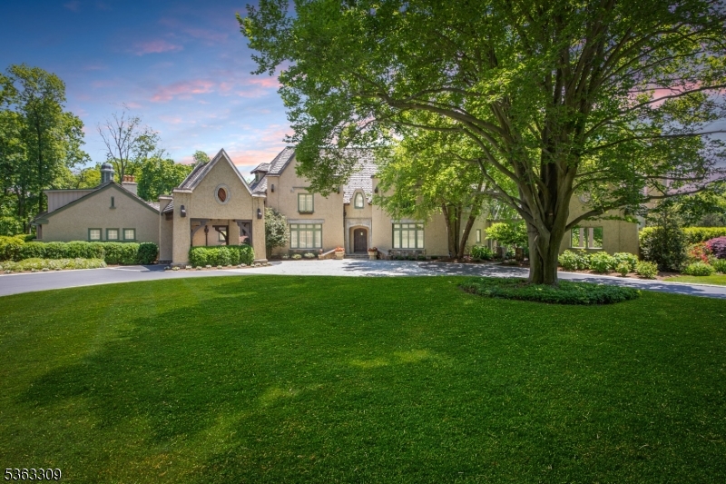 211 Private Road Bernardsville, NJ 07924 - Photo 1 of 50 a front view of a house with garden