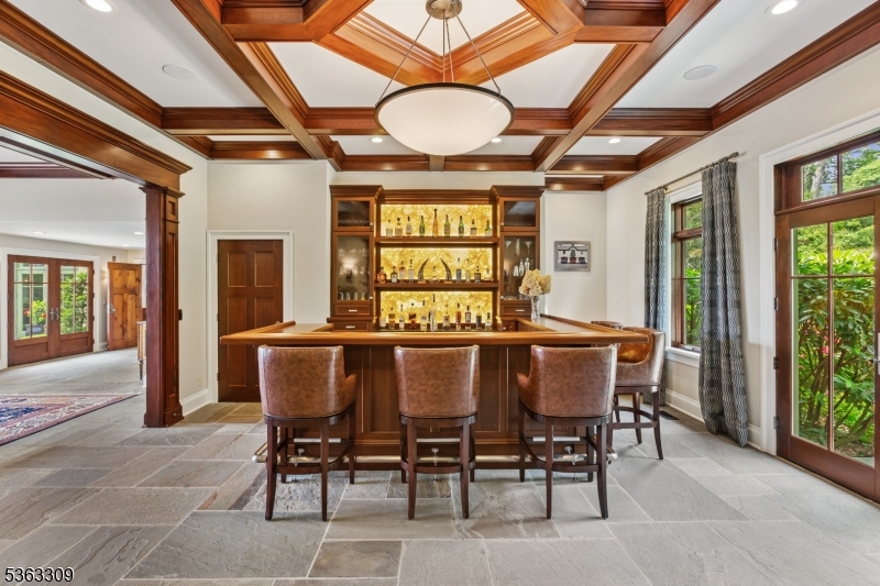 211 Private Road Bernardsville, NJ 07924 - Photo 27 of 50 a view of a dining room with furniture window and outside view