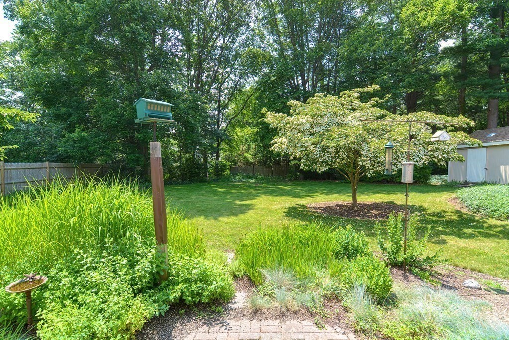 110 Richard Road Holliston, MA 01746 - Photo 38 of 41 a backyard of a house with lots of green space