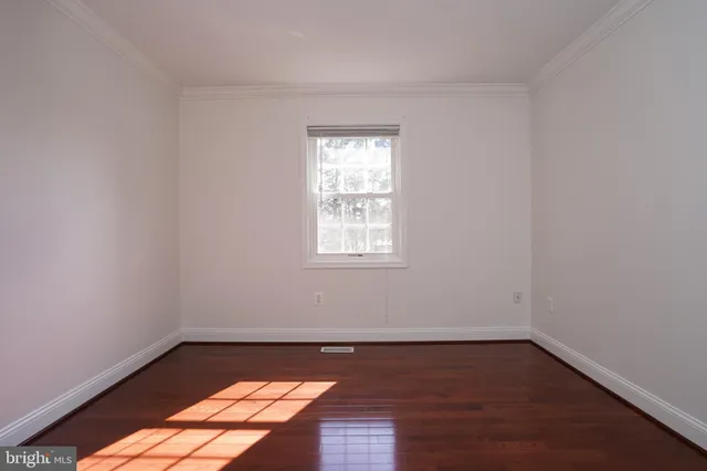 wooden floor in an empty room