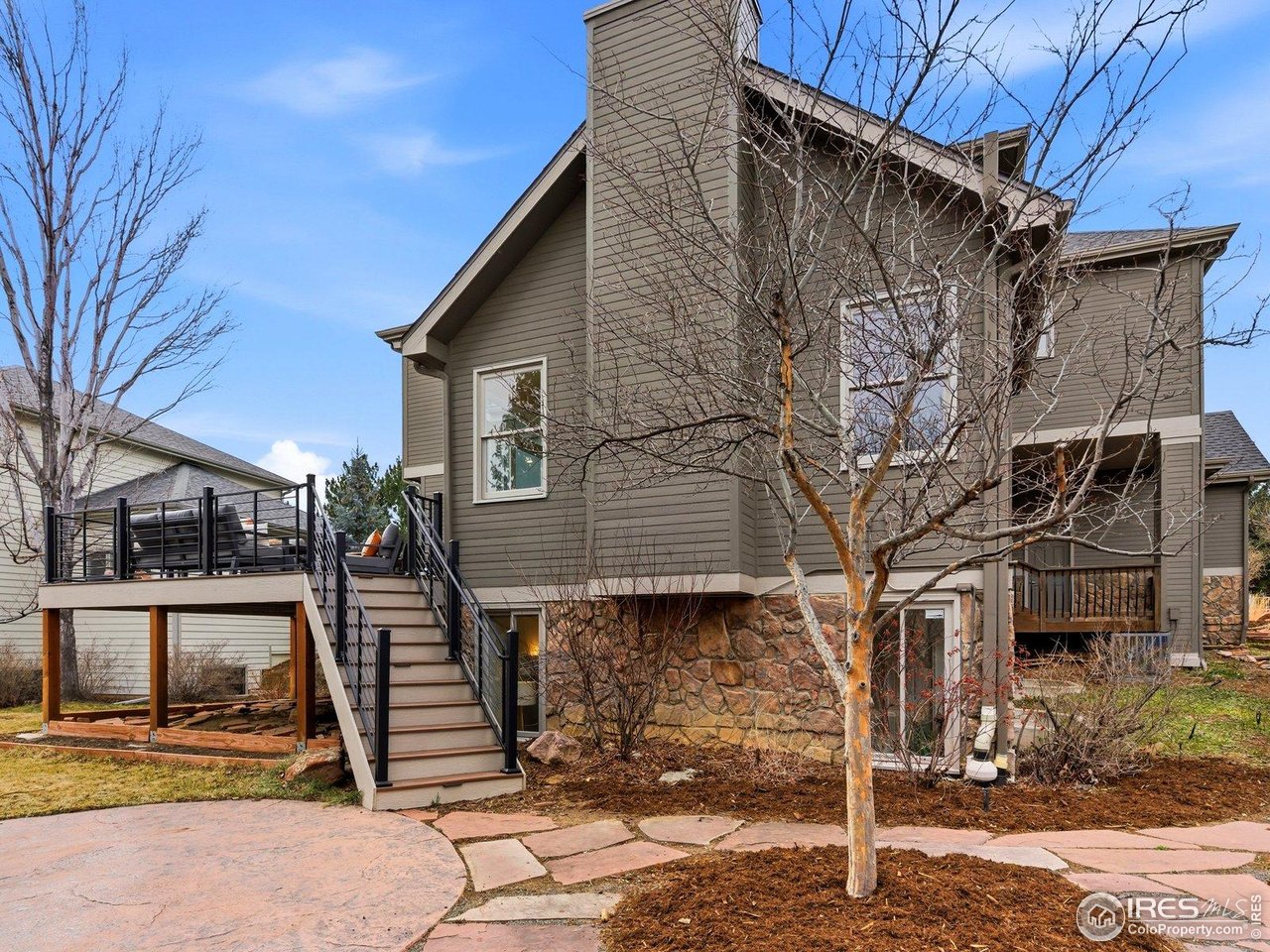 4796 6th Street Boulder, CO 80304 - Photo 40 of 47 a view of a back yard of the house