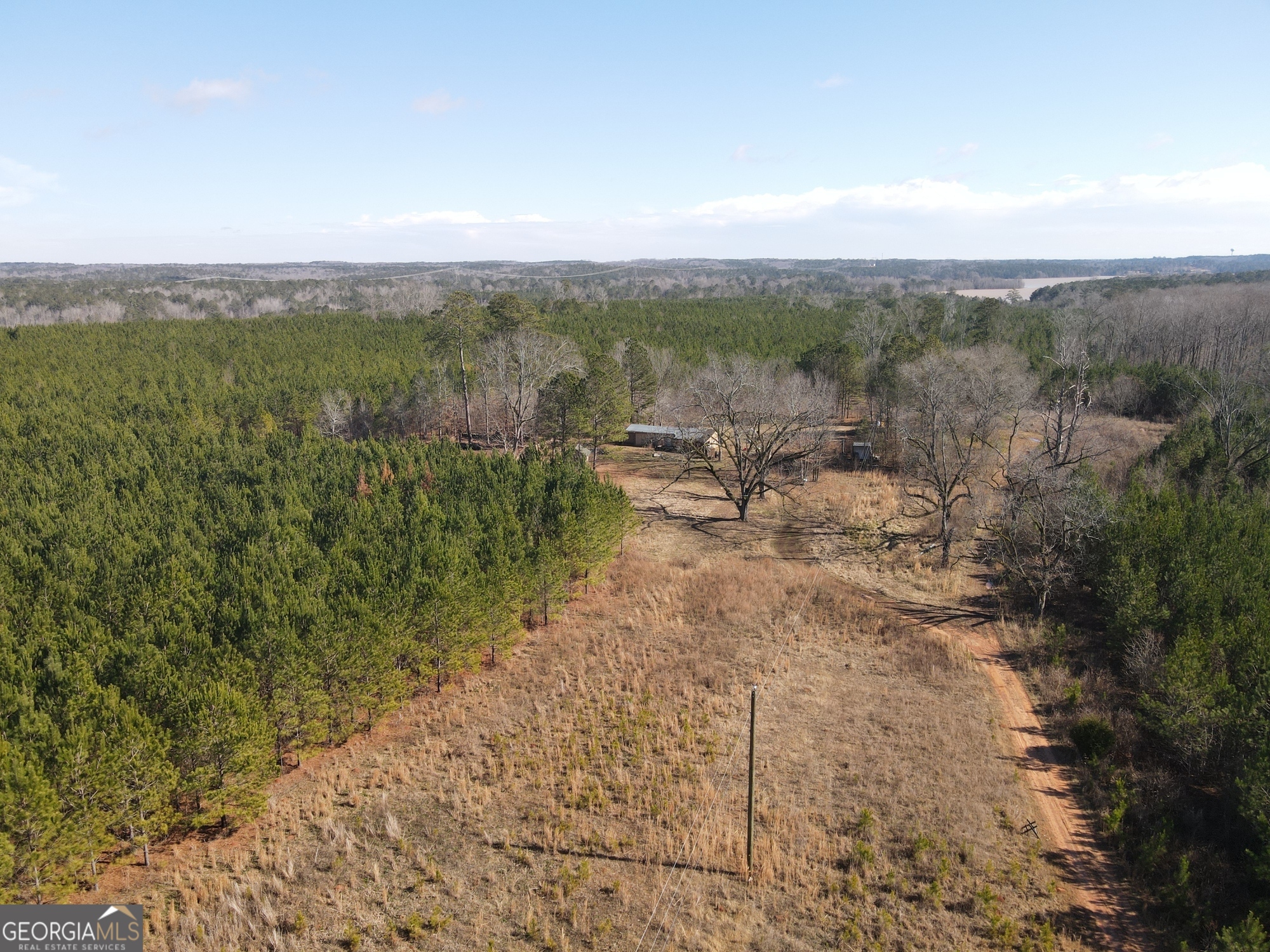 0 Rocky Creek Road Hampton, GA 30228 - Photo 14 of 18 a view of a city with lush green forest