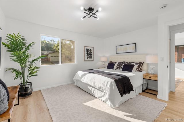 a workspace with furniture and window