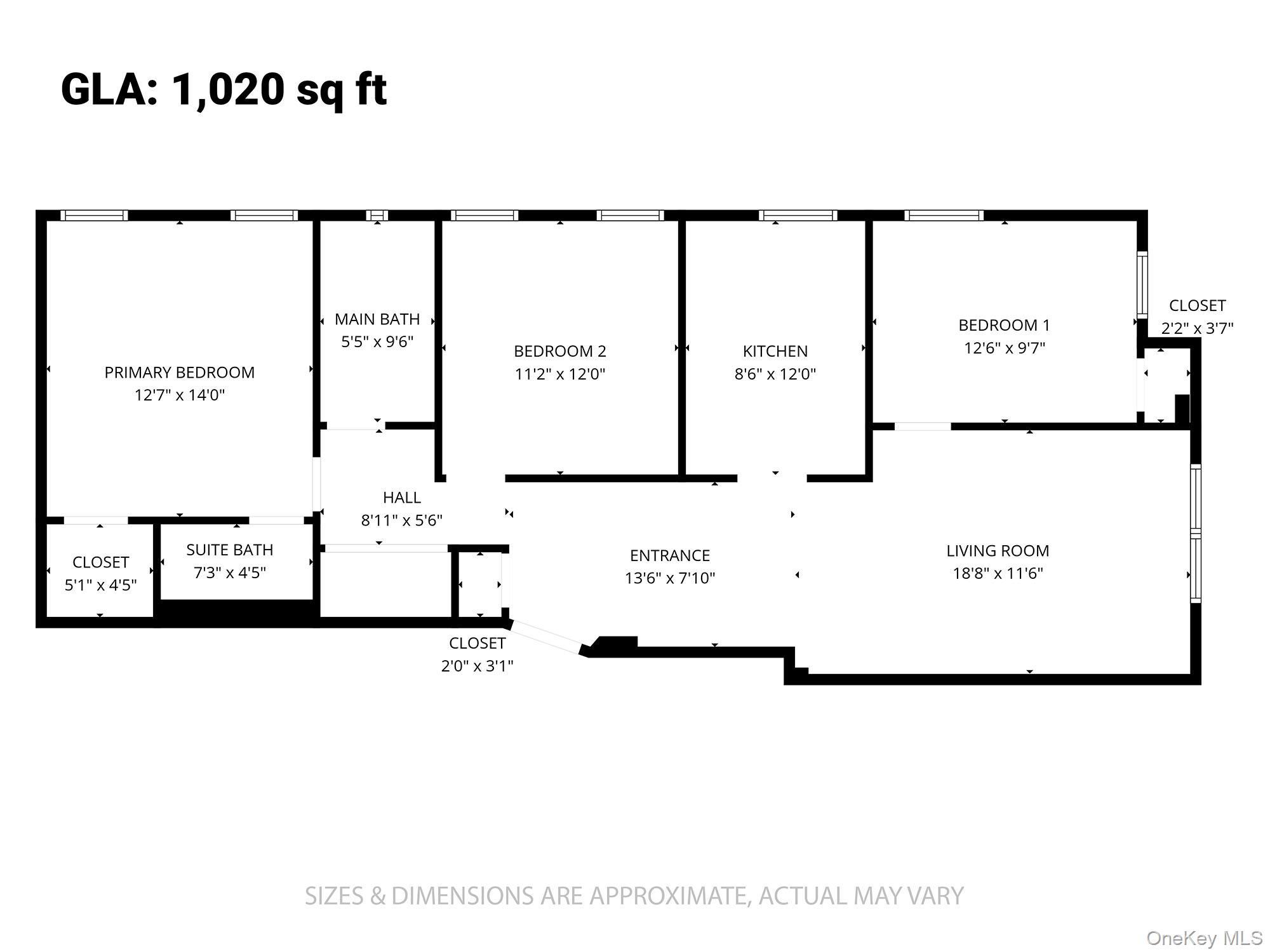139-15 83rd Avenue, Unit 423 Queens, NY 11435 - Photo 24 of 24 View of floor plan / room layout