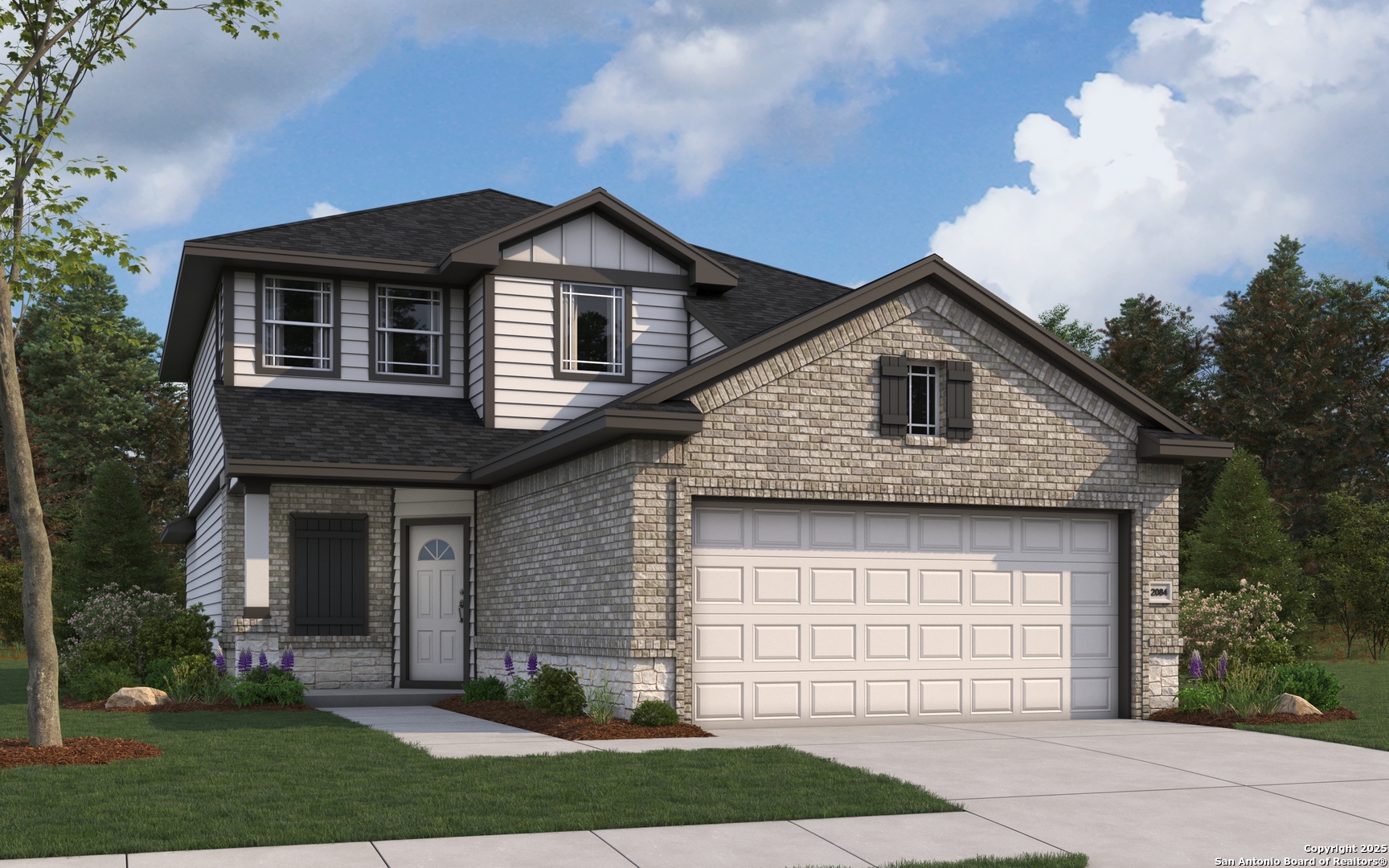 11135 Schmidt Lane Converse, TX 78109 - Photo 1 of 23 a front view of a house with a yard and garage