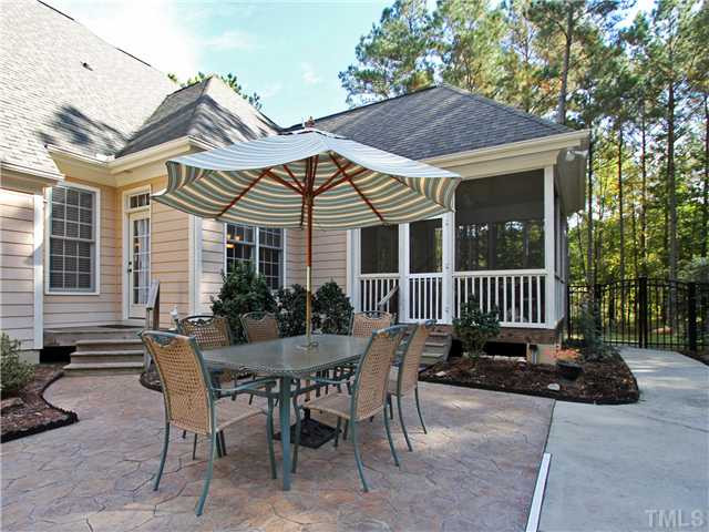 5729 Stuarts Ridge Road Wake Forest, NC 27587 - Photo 22 of 25 Have a cook-out on your large patio.