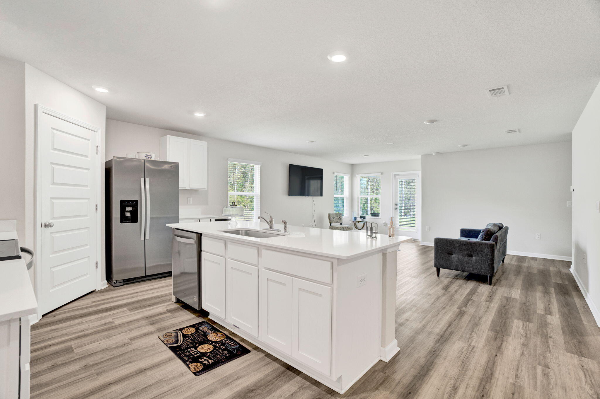 535 Mary Lou Way Crestview, FL 32539 - Photo 2 of 37 a kitchen with stainless steel appliances a stove a sink and a refrigerator