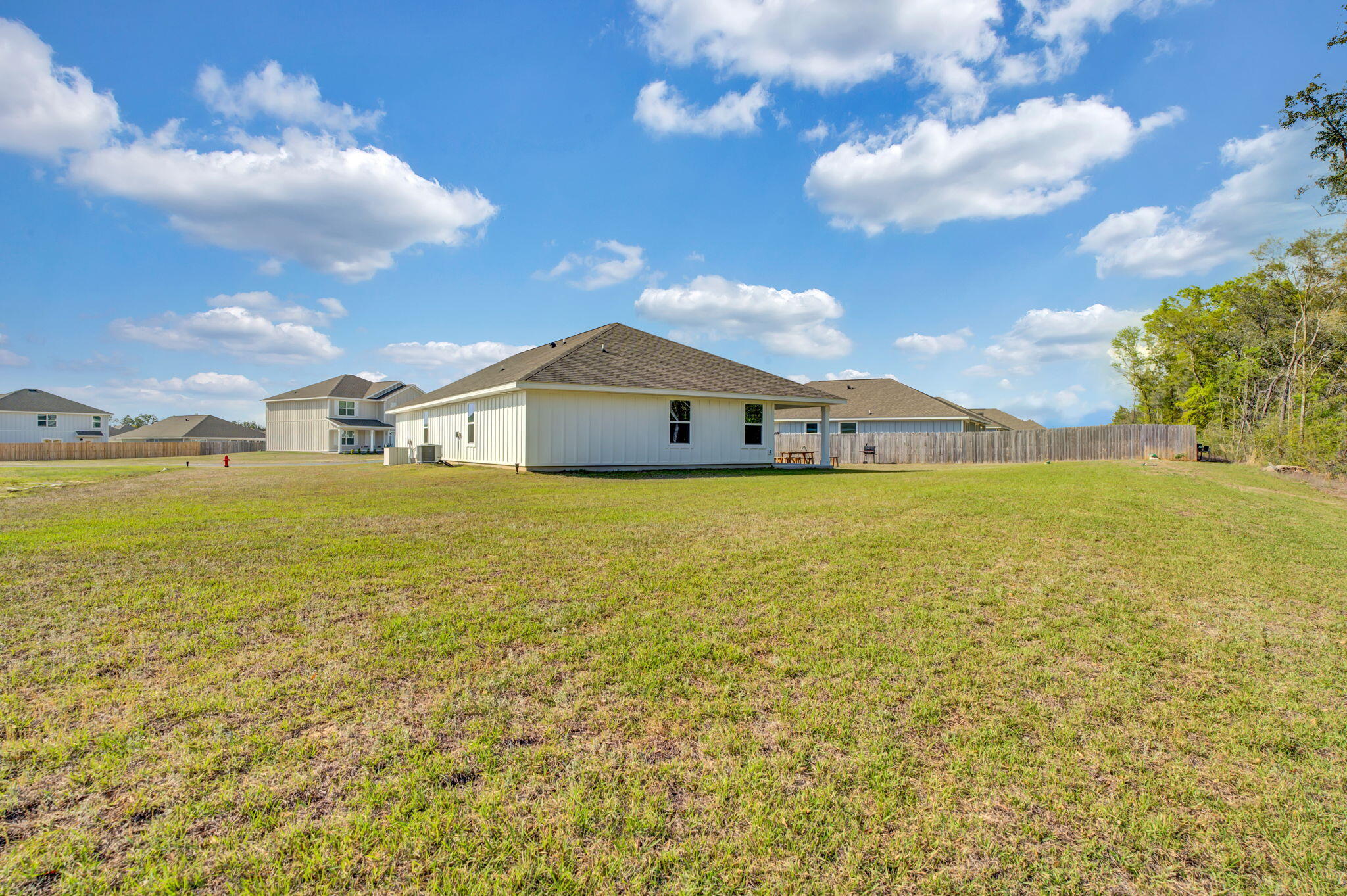 535 Mary Lou Way Crestview, FL 32539 - Photo 33 of 37 a view of a lake with a big yard