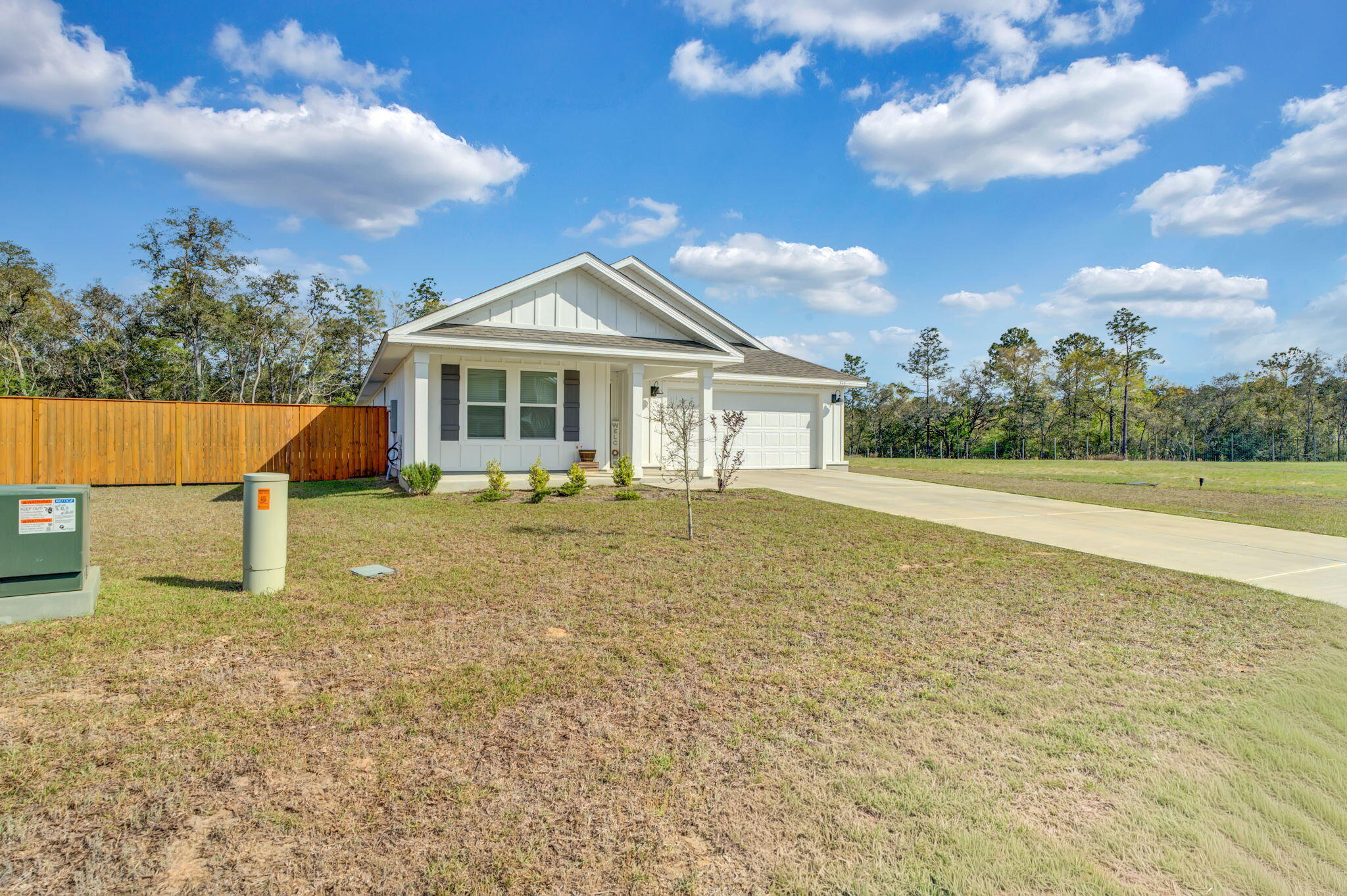 535 Mary Lou Way Crestview, FL 32539 - Photo 34 of 37 front view of a house with a yard