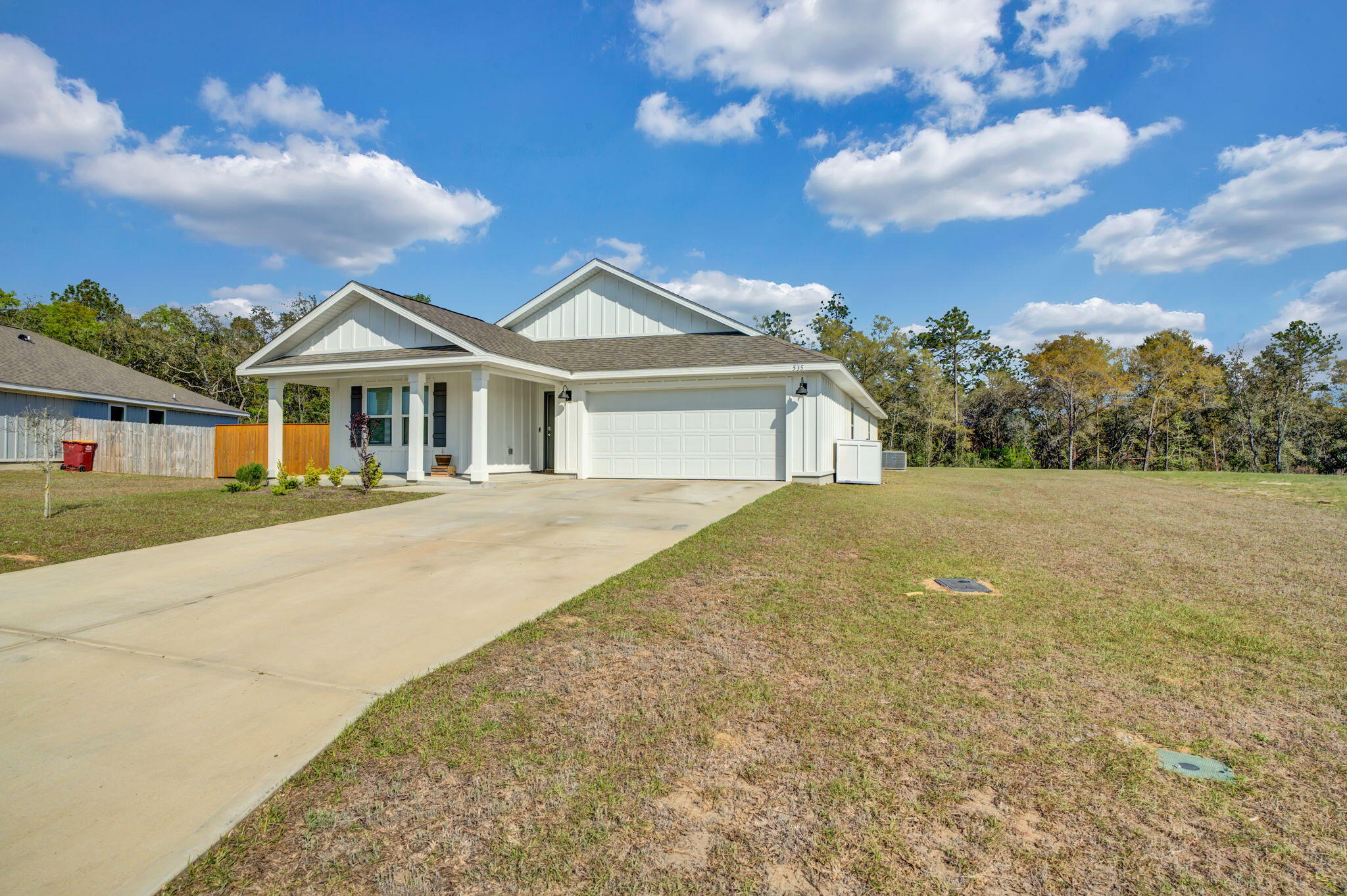 535 Mary Lou Way Crestview, FL 32539 - Photo 35 of 37 a front view of a house with a yard