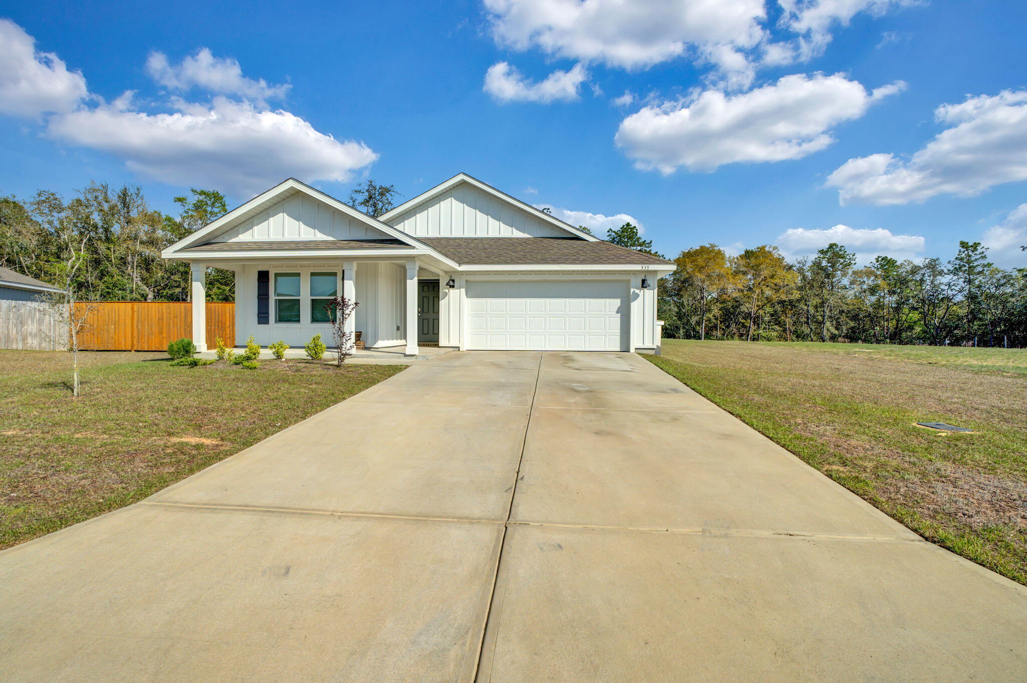 535 Mary Lou Way Crestview, FL 32539 - Photo 7 of 37 a front view of a house with a yard