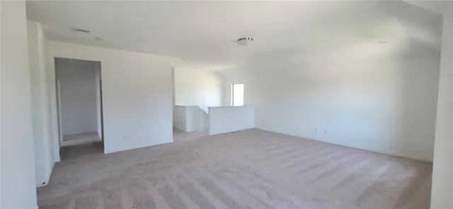 a view of empty room