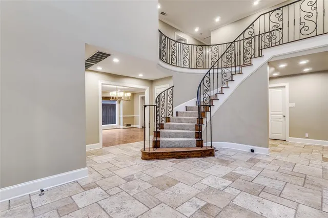 a view of entryway and hall