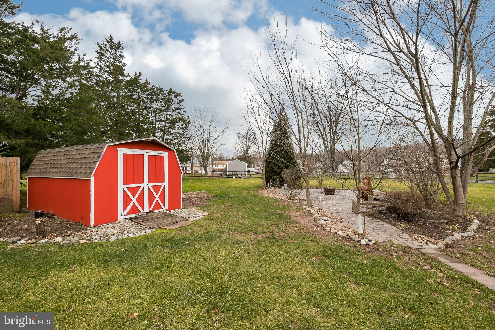 1281 Rupert Road Pottstown, PA 19464 - Photo 24 of 27 Large, level fenced-in yard with storage shed