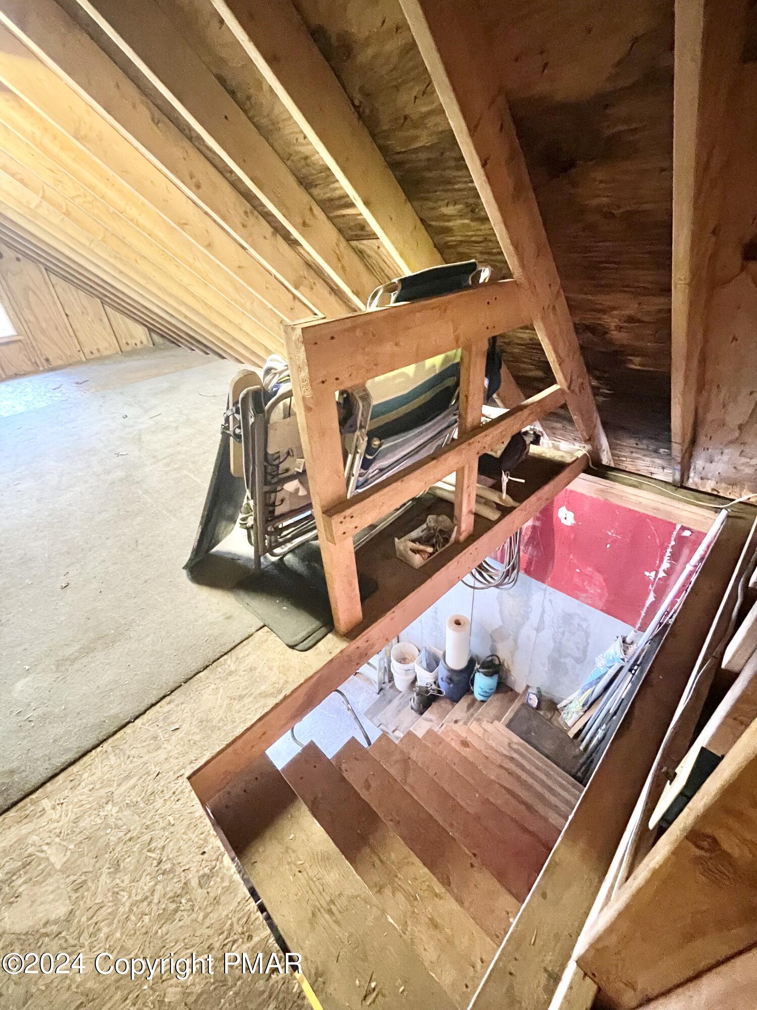 214 Shine Hill Road Henryville, PA 18332 - Photo 50 of 126 Barn style garage loft