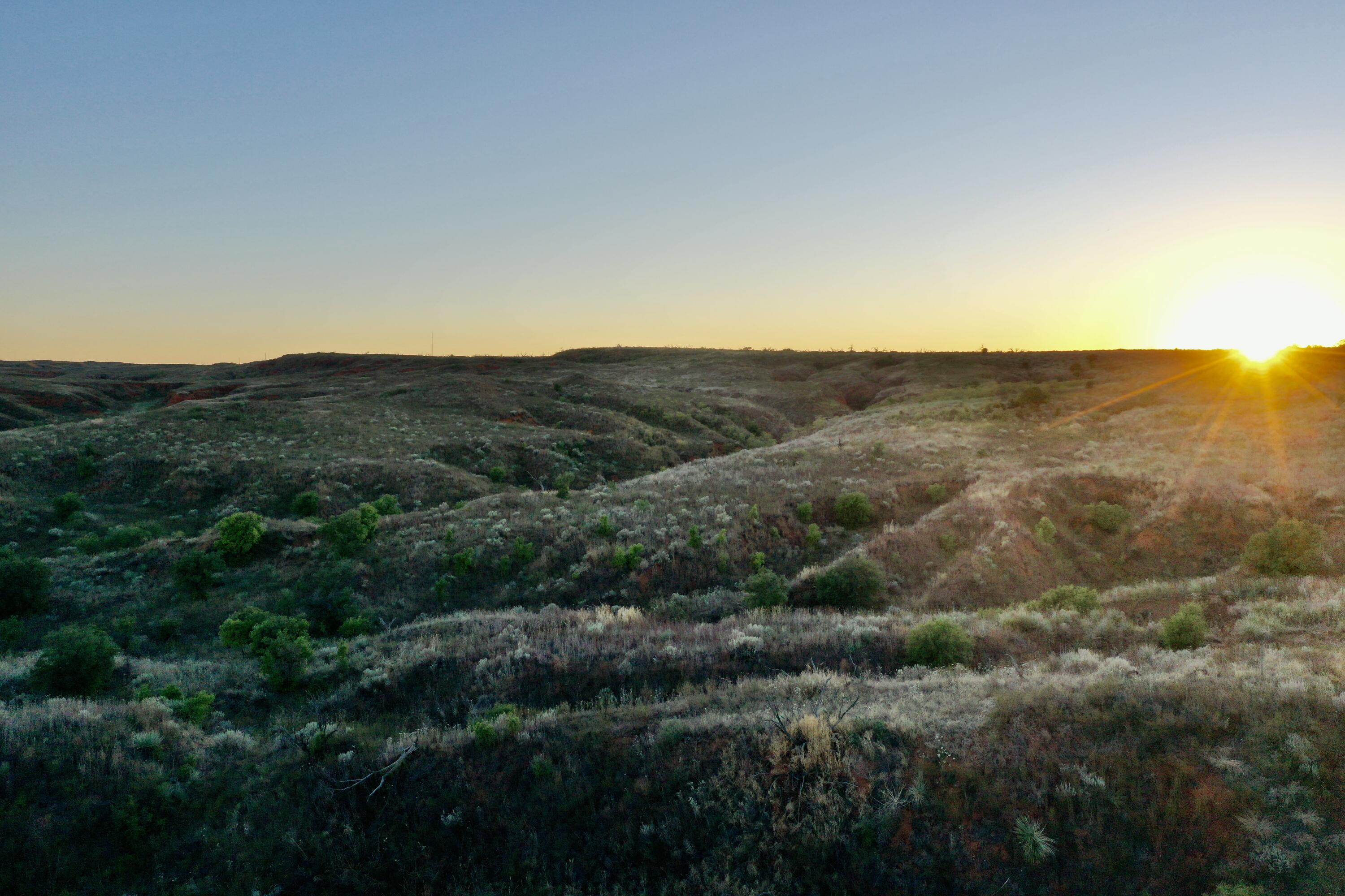 7 A Co Road Clarendon, TX 79226 - Photo 25 of 72 a view of a mountain in the distance in a field