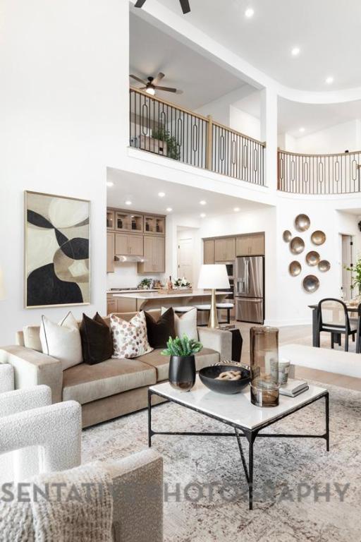 277 Leaning Rock Ridge Austin, TX 78737 - Photo 4 of 9 a living room with furniture and rug