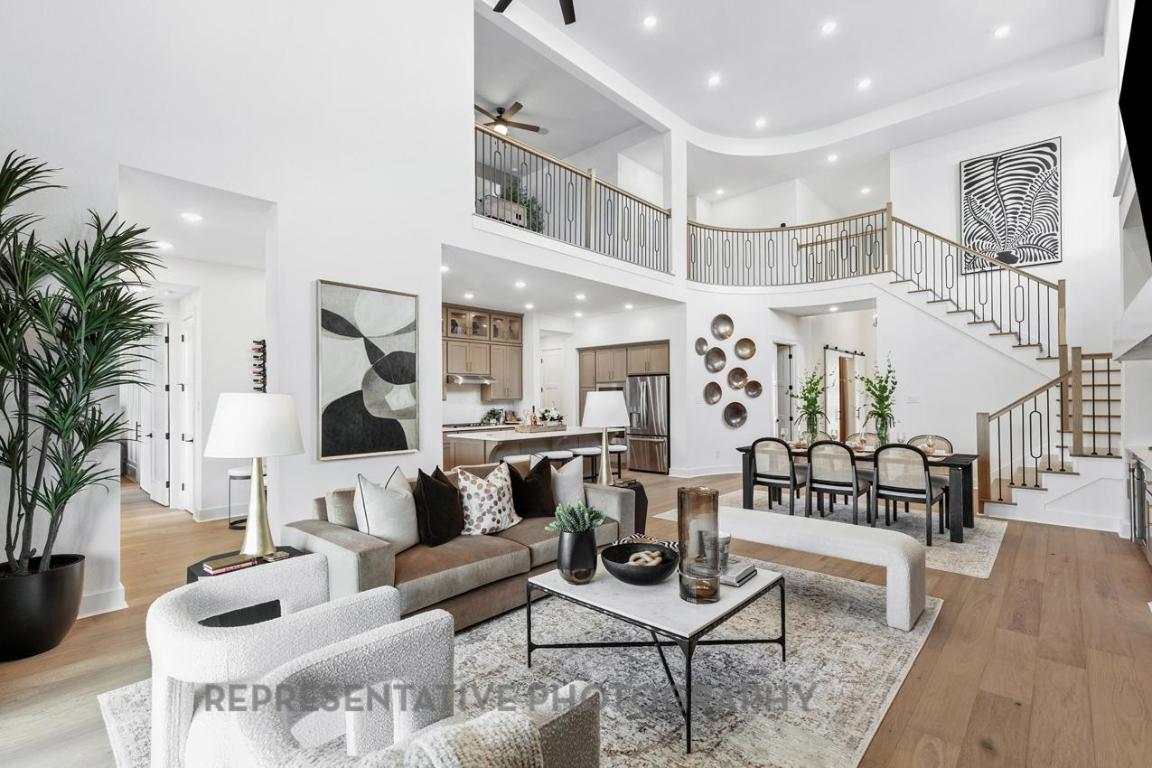 277 Leaning Rock Ridge Austin, TX 78737 - Photo 5 of 9 a living room with furniture and wooden floor
