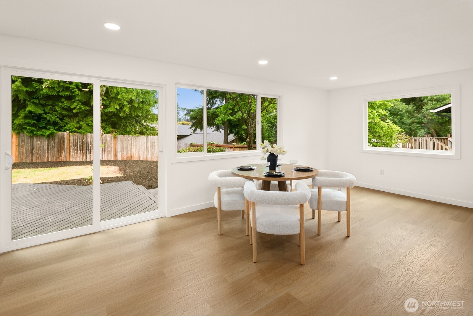 21807 3rd Place West Bothell, WA 98021 - Photo 12 of 32 a view of a dining room with furniture window and outside view
