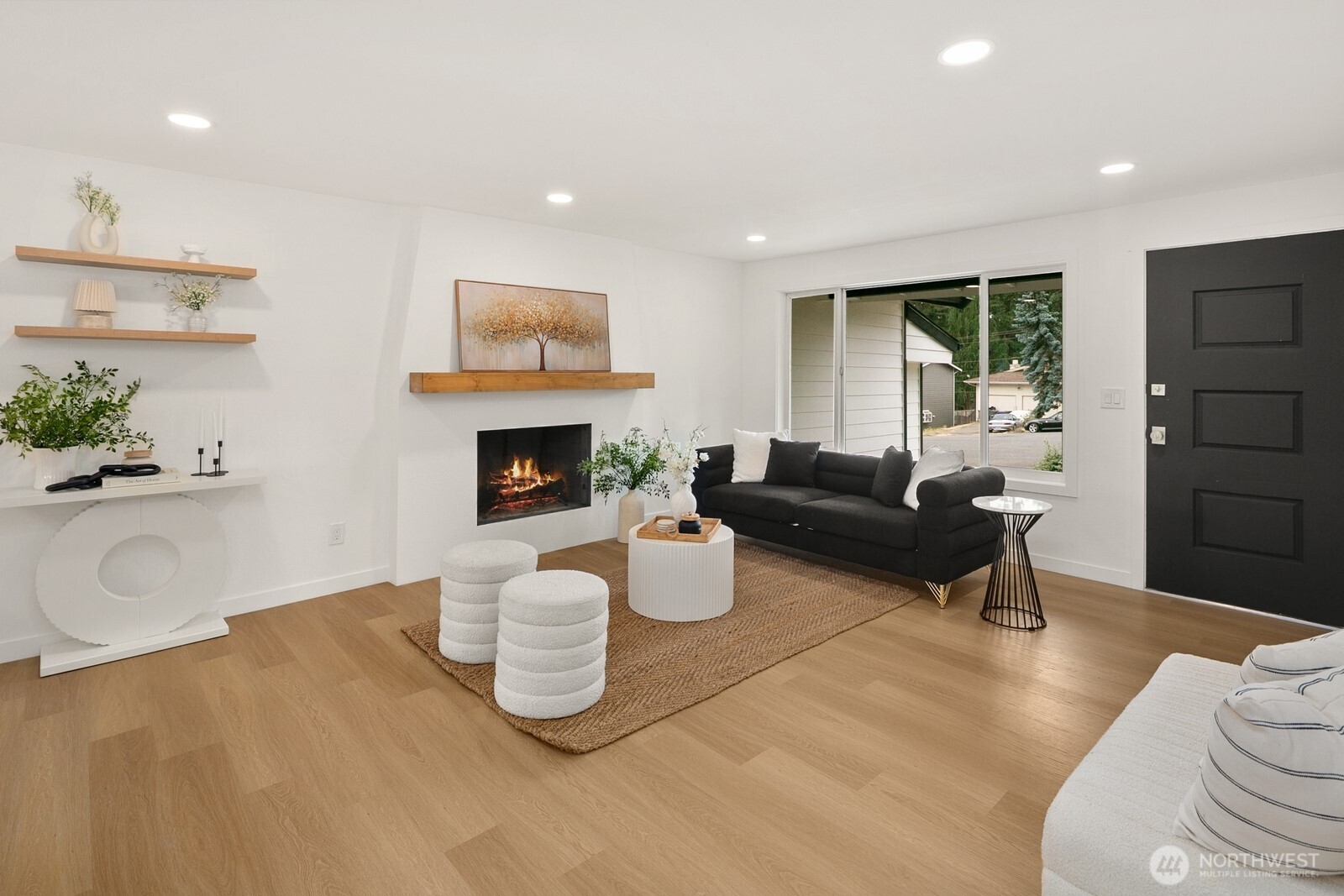 21807 3rd Place West Bothell, WA 98021 - Photo 5 of 32 a living room with furniture and a fireplace