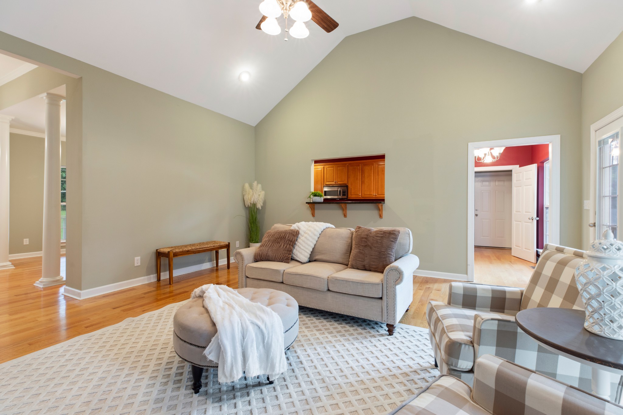 100 Kimberly Way Dickson, TN 37055 - Photo 12 of 34 a living room with furniture and a couch