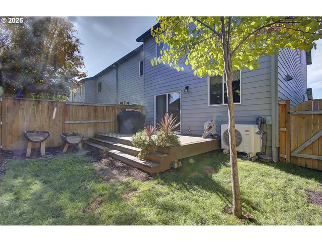 a view of outdoor space yard and deck
