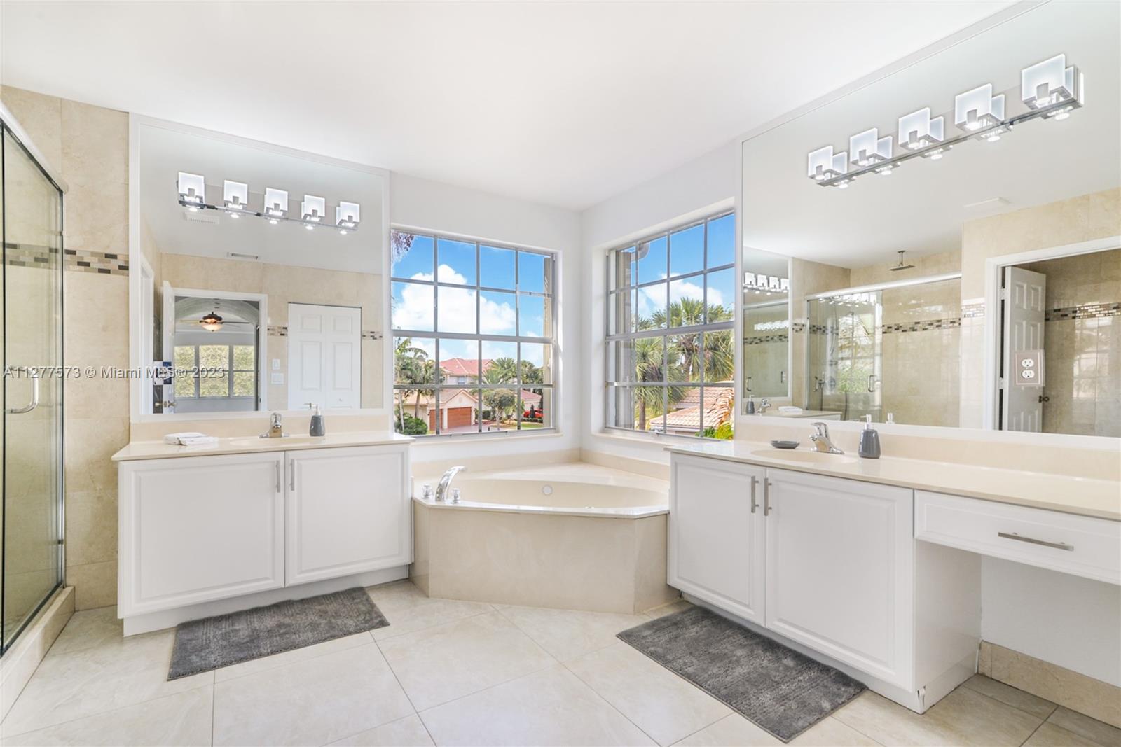 Silver Falls Miramar, FL 33027 - Photo 19 of 46 a large white kitchen with a large window